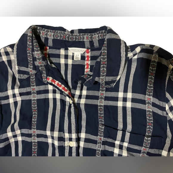 Aéropostale High-low Plaid - Picture 4 of 5